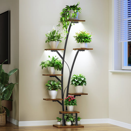 Plant Stand with Grow Light, Perfect for Living Rooms and Offices