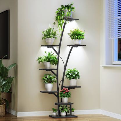 Plant Stand with Grow Light, Perfect for Living Rooms and Offices