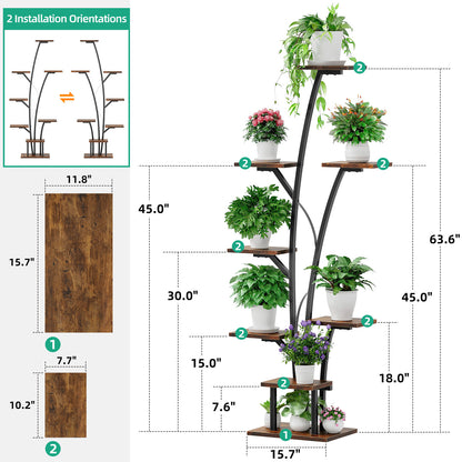 Plant Stand with Grow Light, Perfect for Living Rooms and Offices