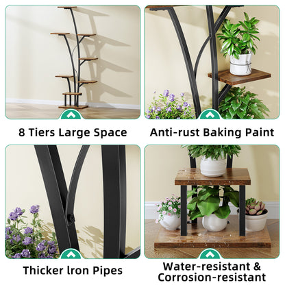 Plant Stand with Grow Light, Perfect for Living Rooms and Offices