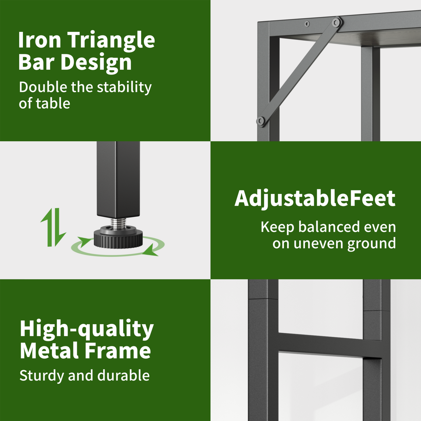 Narrow Console Table, 11.22" Entryway Table Hallway Table with Storage Shelves, Sofa Table for Living Room, Foyer, Oak Gray